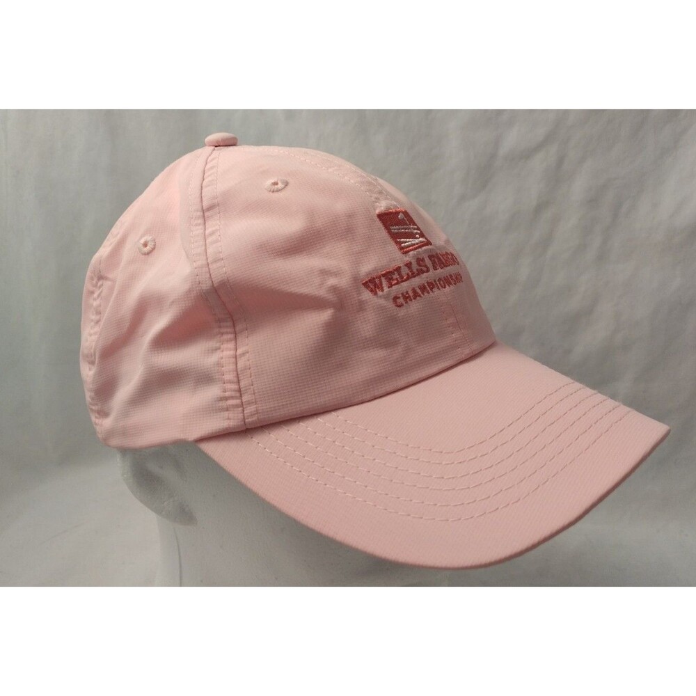 Imperial Wells Fargo Championship Adjustable Strapback US Flag Golf Hat/Cap-NEW
